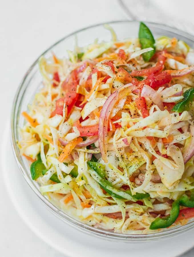 Vibrant Greek Cabbage Salad: Easy Lahanosalata for Any Meal